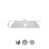 401-9612.SLC.03.jpg Olfa Safety Blade - 5pk Image
