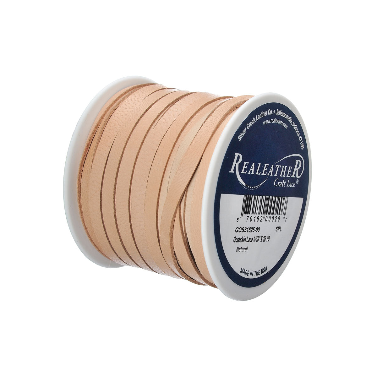 28-9008.SLC.02.jpg Lace Supreme Leather 3/16" x 25 yds Image