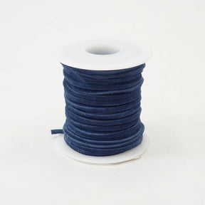 Lace, Suede," Cadet Blue, 3/32" x 50ft