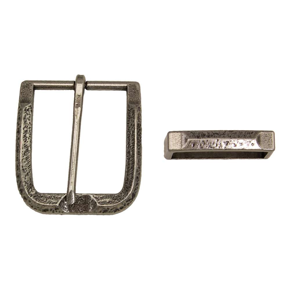 115-31.SLC.jpg 2pc Windsor Buckle Set - Antique Nickel Image