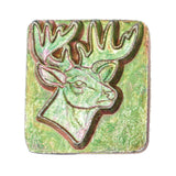 011-8834101.SLC.02.jpg Deer Head (Left) - 3D Stamp Image