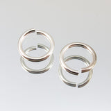 8mm Jump Rings - Silver 20pk