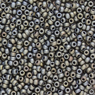 229-1102012.SLC.jpg Seed Beads 11/0 Tawny Gray Matte Metallic Image