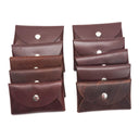 Brown Coin and Card Pouch - 10 Pack