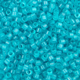 Delica Bead - Turquoise Transparent Matte DB786