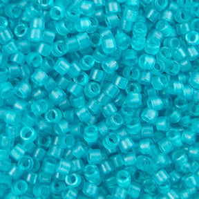 Delica Bead - Turquoise Transparent Matte DB786
