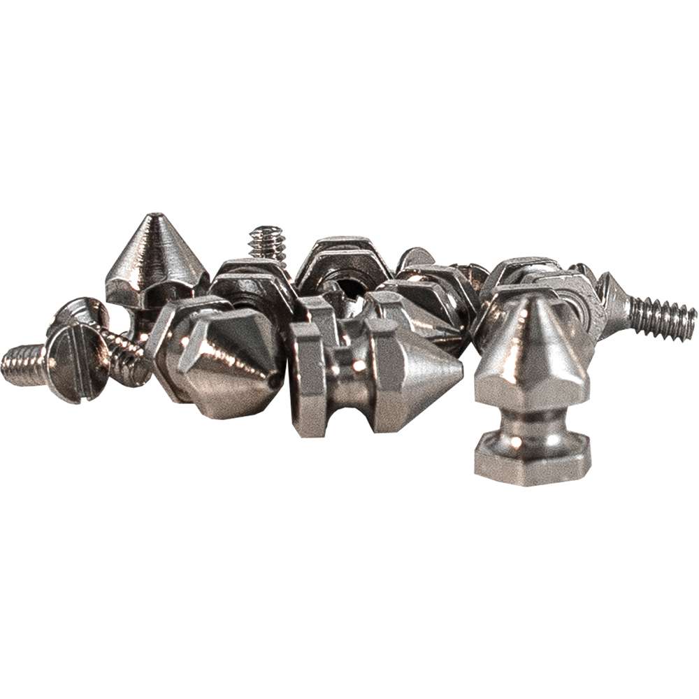 113-2010.SLC.jpg 3/8" Tiny Hex Spike Nickel Plate 10pk Image
