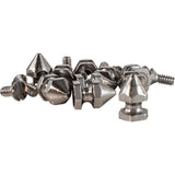 3/8" Tiny Hex Spike Nickel Plate 10pk