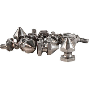 3/8" Tiny Hex Spike Nickel Plate 10pk