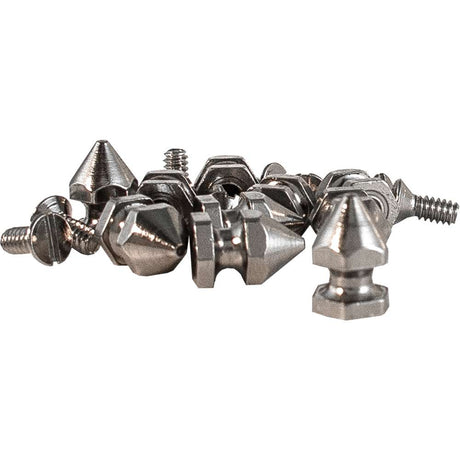 113-2010.SLC.jpg 3/8" Tiny Hex Spike Nickel Plate 10pk Image