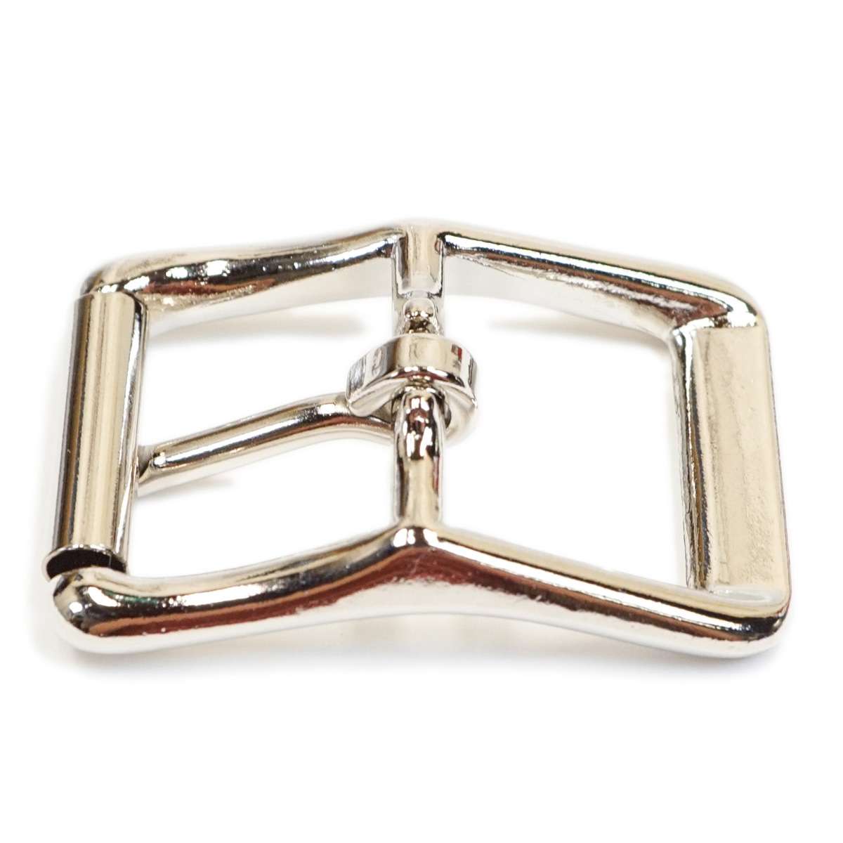 4-174006.SLC.2.jpg 1" Center Bar Roller Buckle - Nickel Plate Image