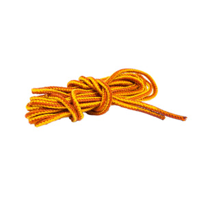 Brown/Gold Pair of Boot laces 54"