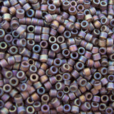 Delica Bead - Matte Brown AB DB865