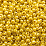 229-108.SLC.jpg Seed Beads 10/0 Luster Opaque Yellow - 20g Image