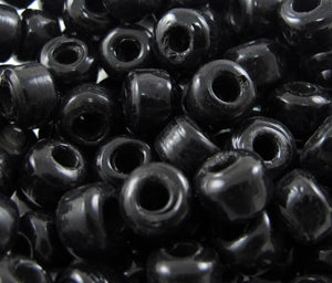 229-300.SLC.jpg Black Crow Beads - 100pk Image