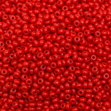 222-144019.SLC.1.jpg 10/0 Glass Seed Beads - Red 20g Image