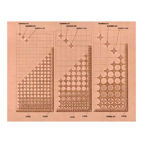 76600.SLC.jpg Craftaid - GeometricStampGrid Image