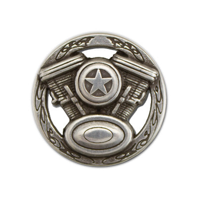 141-135.SLC.jpg V-Twin ConchoAntique Silver Plate Image