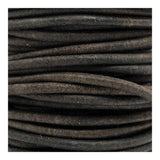 2mm Natural Grey Round Lace - 10m