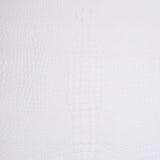 62-2604.SLC.4.jpg Embossed Alligator Side - White Image