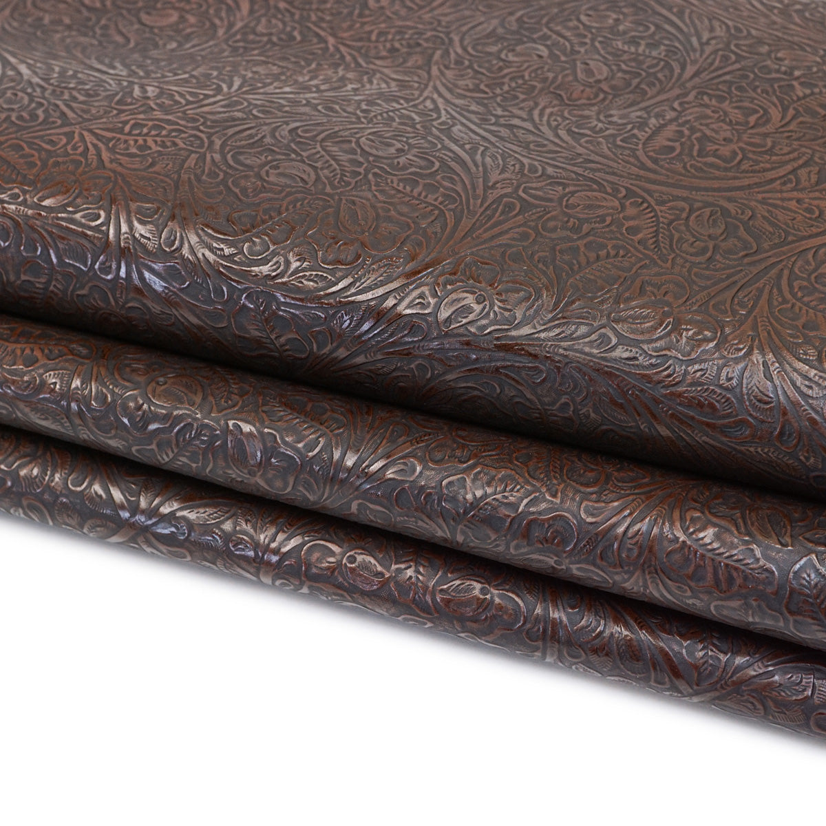 57-2715.SLC.2.jpg Western Tooled Side - Brown/Black Image