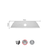 401-9612.SLC.03.jpg Olfa Safety Blade - 5pk Image