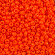 222-144015.SLC.jpg 10/0 Glass Seed Beads - Orange 20g Image