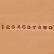 1/4" Open Face Number Stamp Set, additional view 2