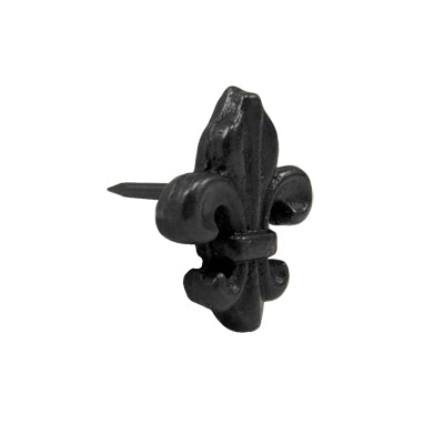 115-179290.SLC.jpg Fleur-de-lis Tack - Black 50pk Image