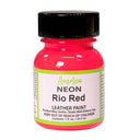 Rio Red Angelus Neon Acrylic Paints, 1-ounce size