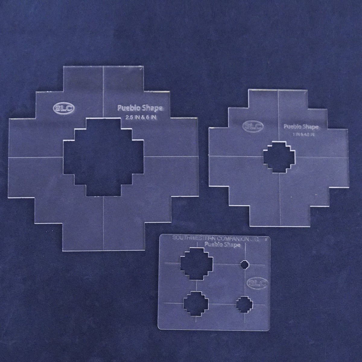 SWAT.Pueblo Set.01.jpg Southwestern Acrylic Template Sets Image