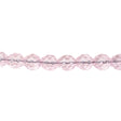 222-4170.SLC.1.jpg 10mm Firepolish Strand - Rose Image