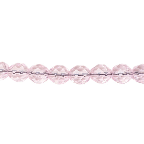 222-4170.SLC.1.jpg 10mm Firepolish Strand - Rose Image