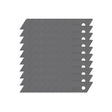 401-9070.SLC.01.jpg 18mm LBB Ultra-Sharp Black Snap Blade - 10 Pack Image