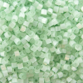 Delica Bead - Pale Green Silk Satin DB828