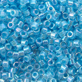 Delica Bead - Lined Sky Blue AB DB057