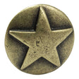 115-179225.SLC.jpg Star Medallion Tack - Antique Brass 10pk Image