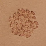 932-112.SLC.02.jpg SN Stamping Tool - 112-3 Tri-Circle Basketweave Image