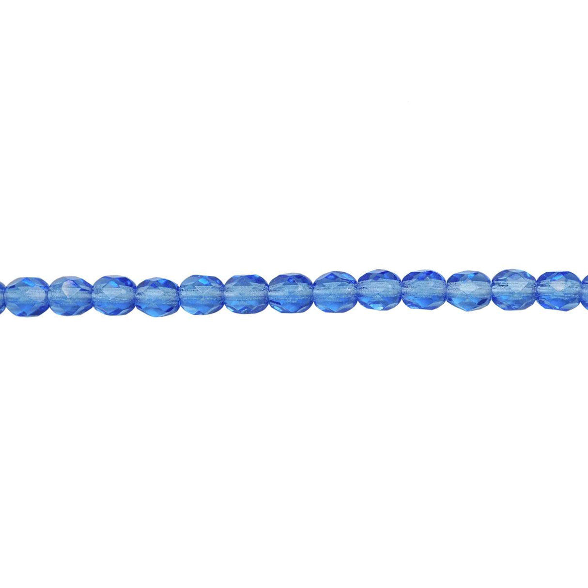 339-39.SLC.1.jpg 4mm Sapphire Bead Strand - Firepolished Image