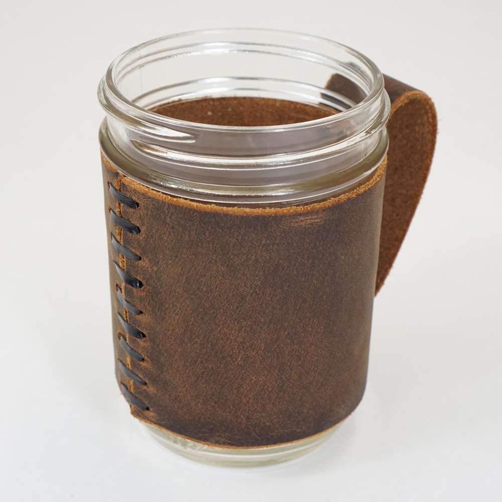 144-8793.SLC3.jpg Mason Jar Sleeve Kit Crazy Horse Buffalo Image