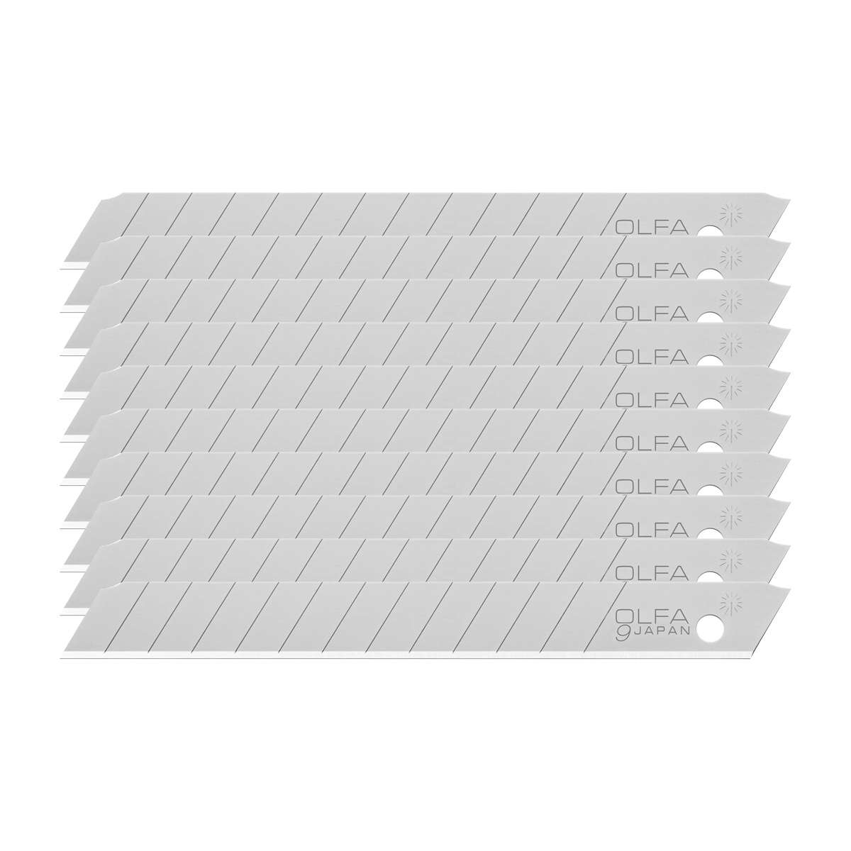 401-9281.SLC.01.jpg 9mm AB-S Stainless Steel Snap Blades -10 Pack Image