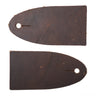 SHP105.Assorted Oil Tan.01.jpg Leather Shape - Strap End Tabs Image
