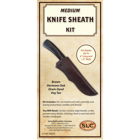 SLC Medium Knife Kit - Brown
