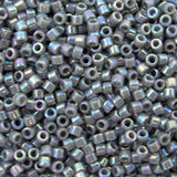 Delica Bead - Opaque Grey AB DB168
