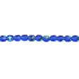 339-84.SLC.1.jpg 6mm Sapphire AB Bead Strand - Firepolished Image