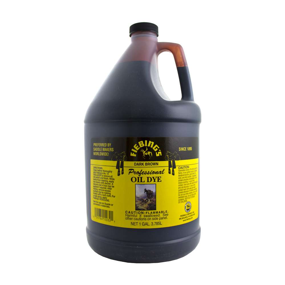 34-211302.SLC.jpg Fiebings Pro Dye - Dark Brown Gallon Image