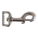 1" HD Swivel Spring Snap - Nickel Plate