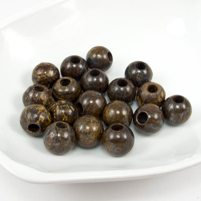 185-10.SLC.jpg 12mm Bronzite Strand Image