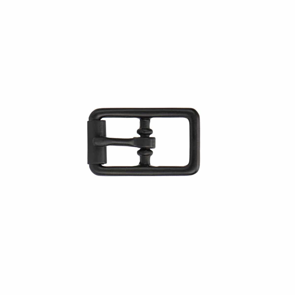 CBHR.½.01.jpg Black Center Bar Halter Buckle With Roller Image