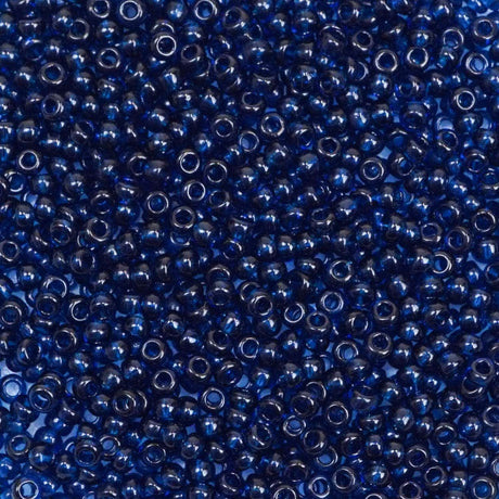 26-110268.SLC.1.jpg 11/0 Seed Beads - Dark Montana Blue 20g Image